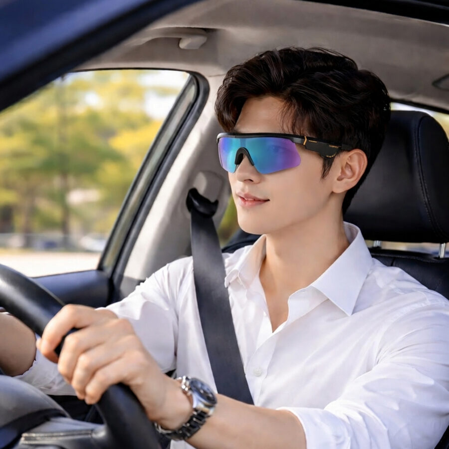 開車配戴 MUEDO E20Pro 情境